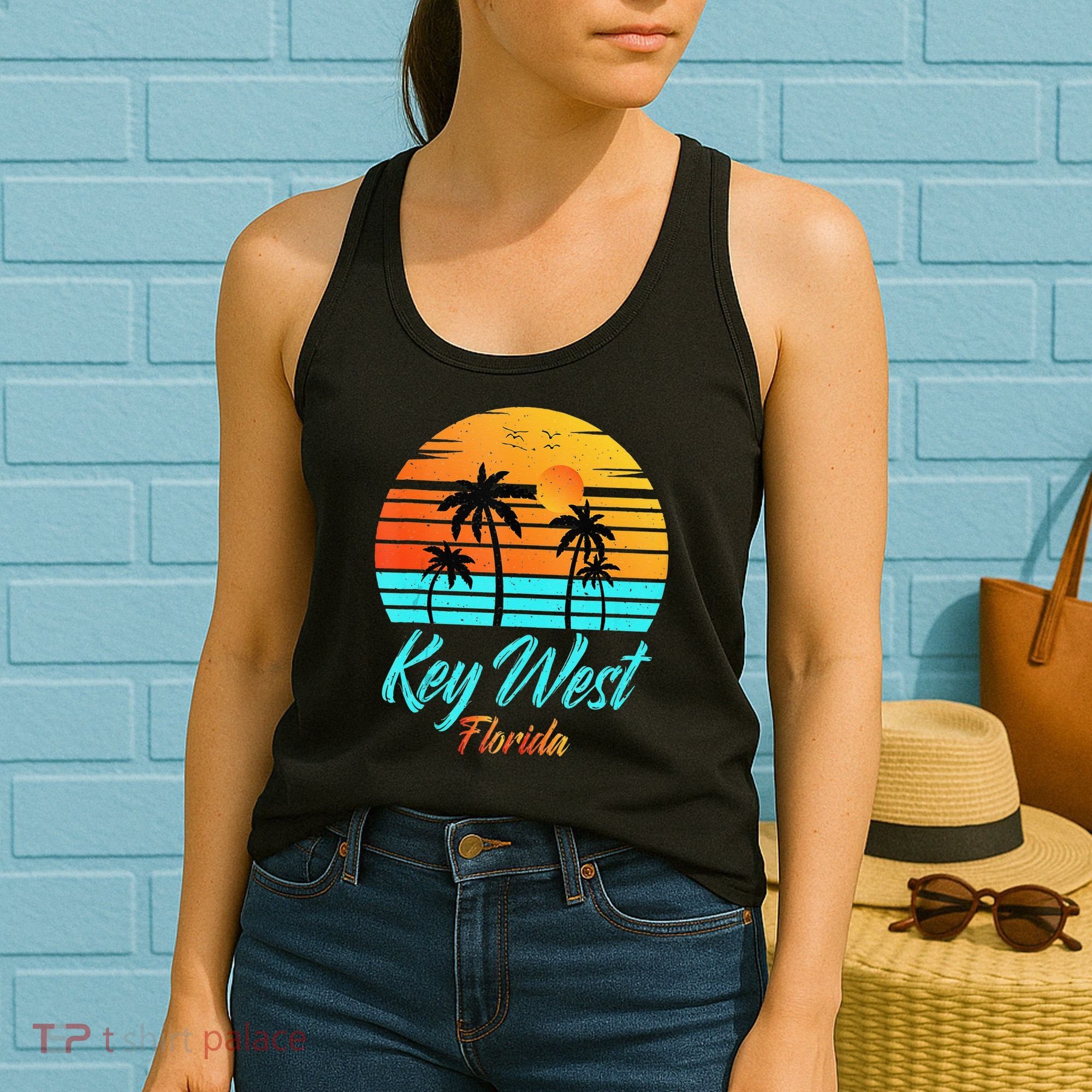 Key West Florida Travel Vacation Getaway Cruise Women's Tank Top