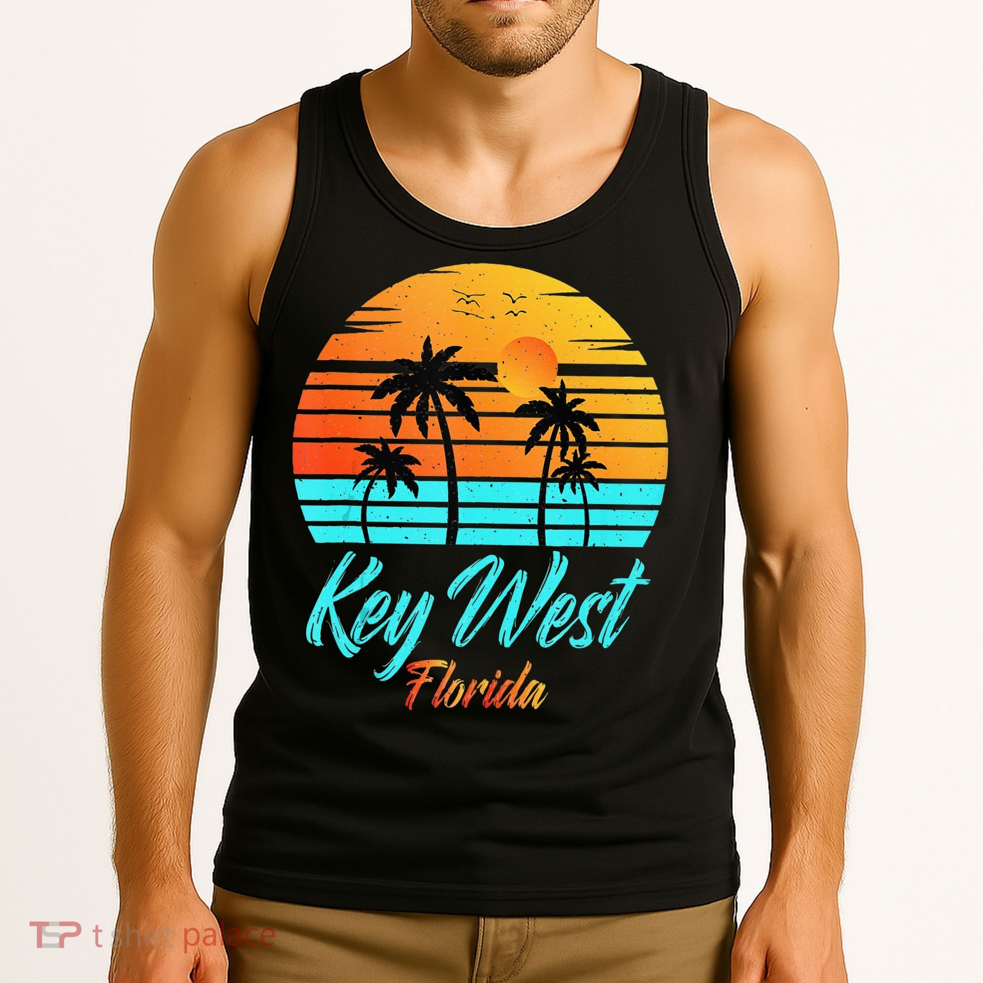 Key West Florida Travel Vacation Getaway Cruise Tank Top