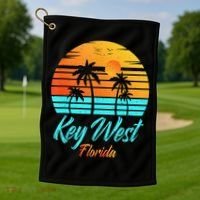 Key West Florida Travel Vacation Getaway Cruise Golf Towel thumb 1