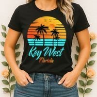Key West Florida Travel Vacation Getaway Cruise Women's T-Shirt thumb 2