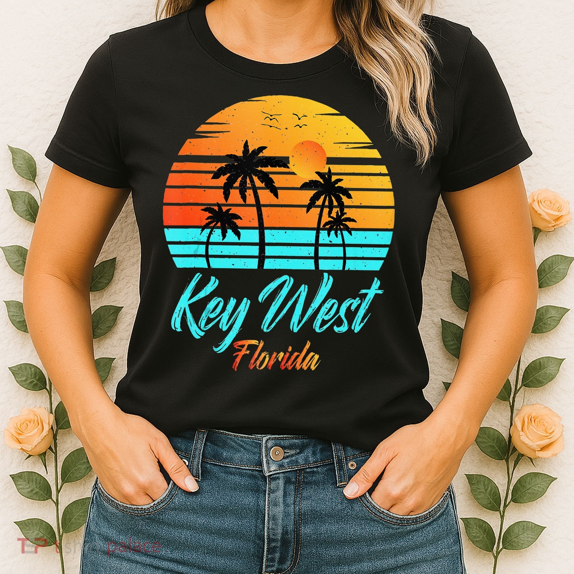 Key West Florida Travel Vacation Getaway Cruise Women's T-Shirt