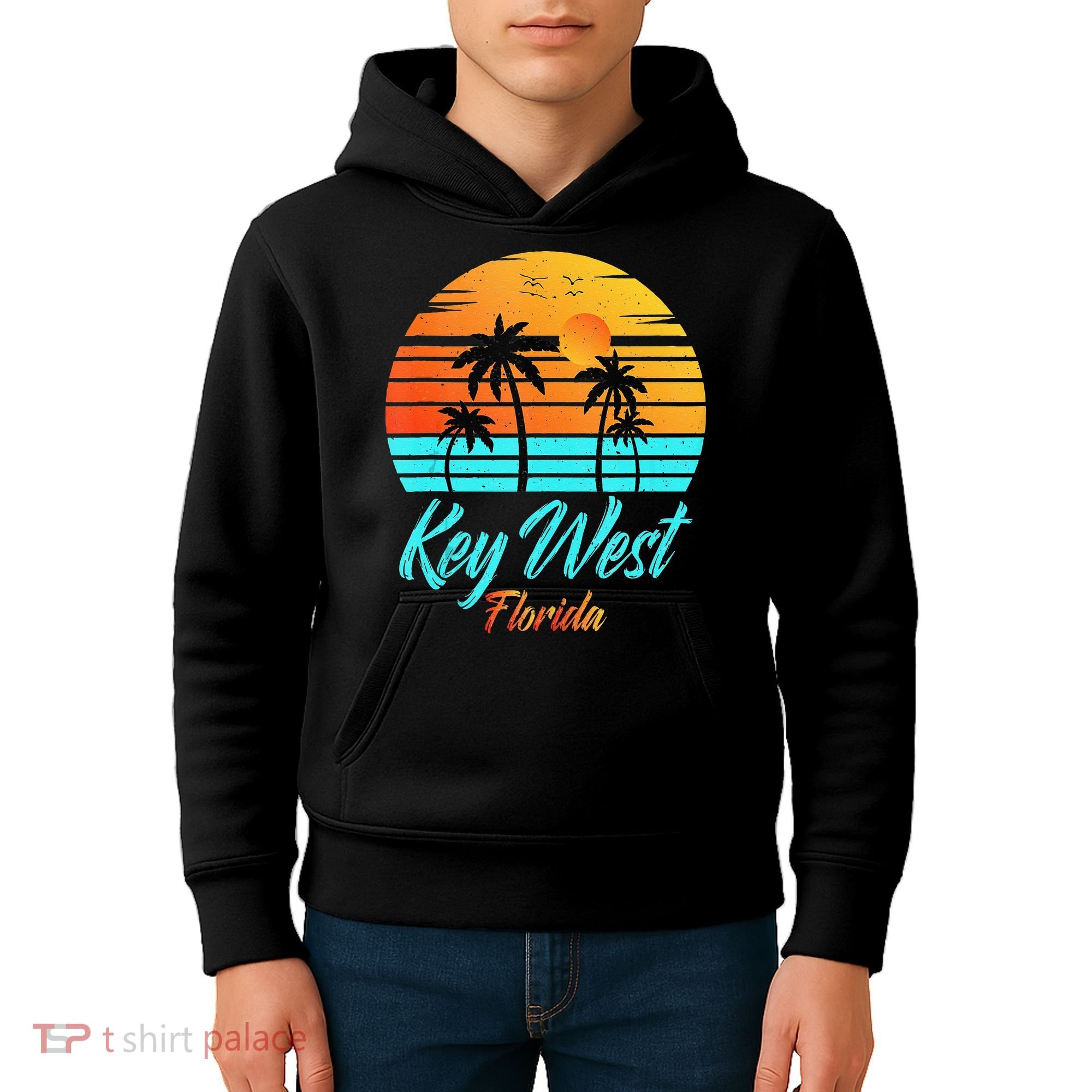 Key West Florida Travel Vacation Getaway Cruise Kids Hoodie