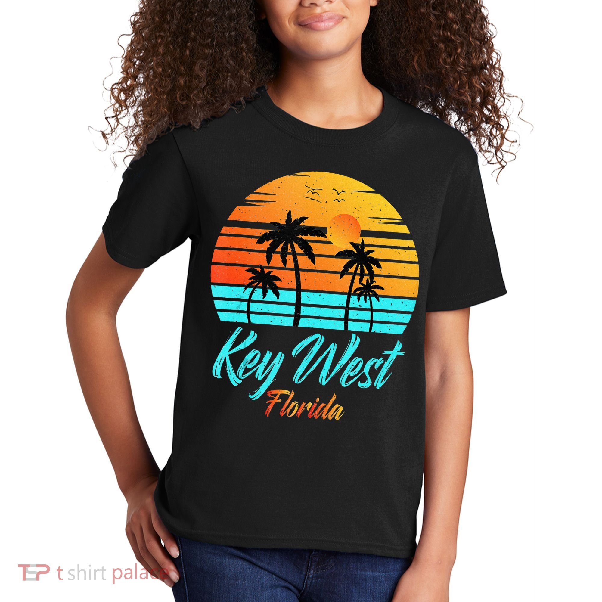 Key West Florida Travel Vacation Getaway Cruise Kids T-Shirt
