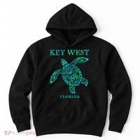 Key West Florida Sea Turtle Retro Boy Girl Vacation Souvenir Hoodie thumb 0