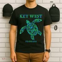 Key West Florida Sea Turtle Retro Boy Girl Vacation Souvenir T-Shirt thumb 6