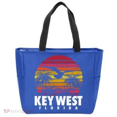 Key West Florida Vintage Retro Sunset Beach Gift Tote Bag