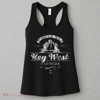 Key West Fl Sailboat Nautical Women's Tank Top thumb 3