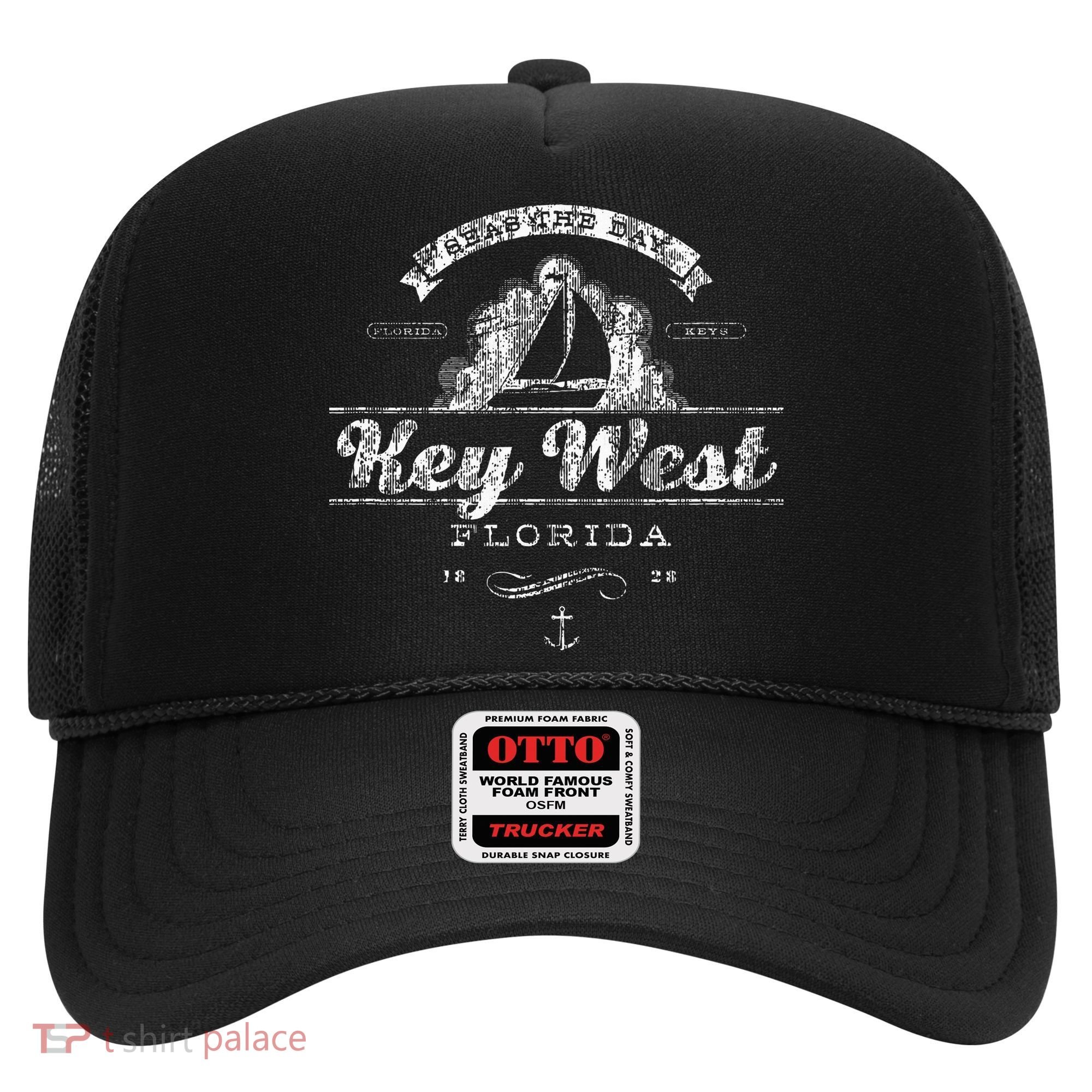 Key West Fl Sailboat Nautical Hat