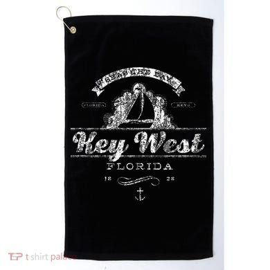 Key West Fl Sailboat Nautical Golf Towel