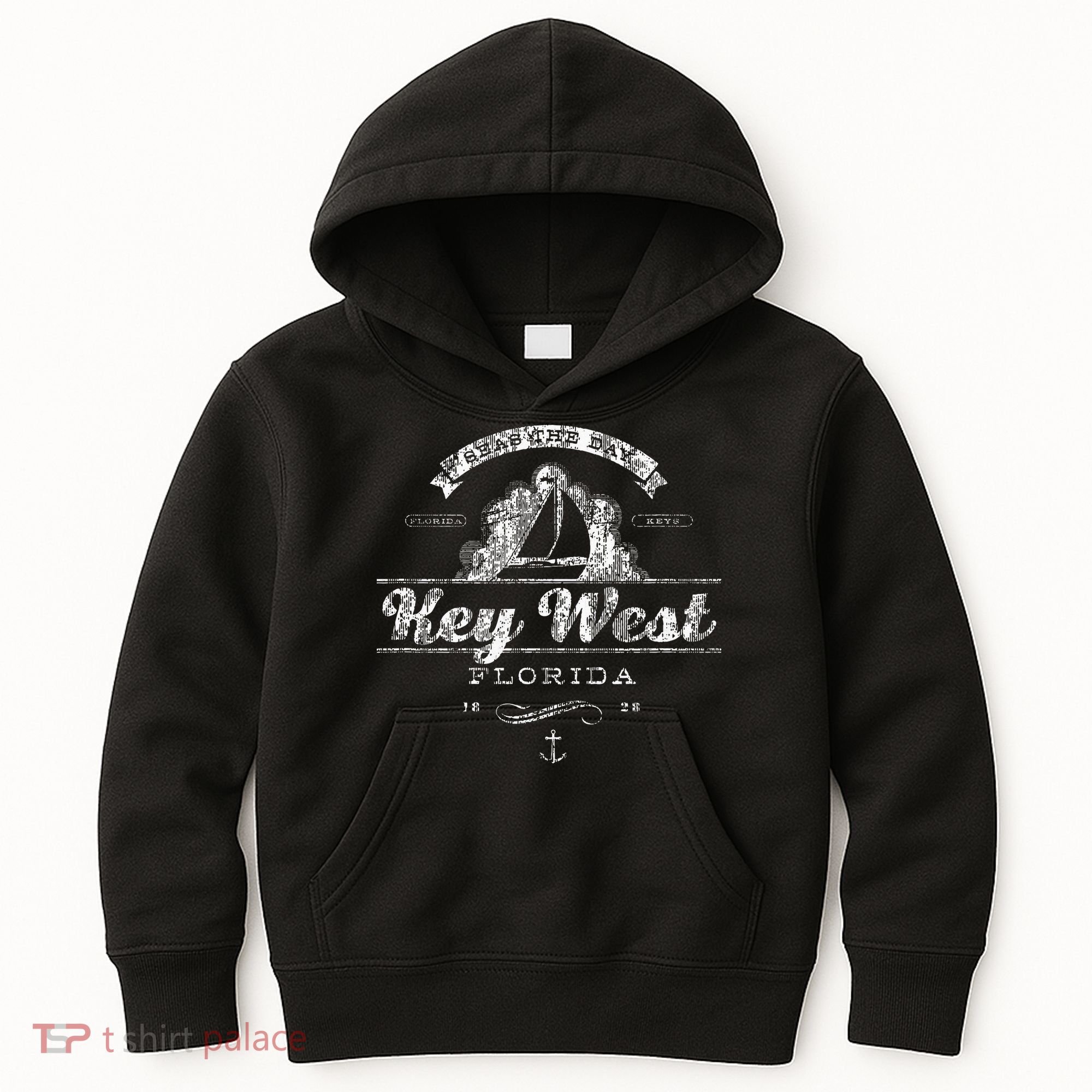 Key West Fl Sailboat Nautical Kids Hoodie