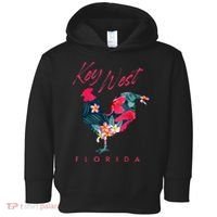 Key West Florida Chicken Lover Flower Hibiscus Souvenir Toddler Hoodie thumb 0