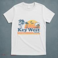 Key West Florida Beach Vintage Spring Break Vacation T-Shirt thumb 5