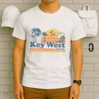Key West Florida Beach Vintage Spring Break Vacation T-Shirt thumb 6