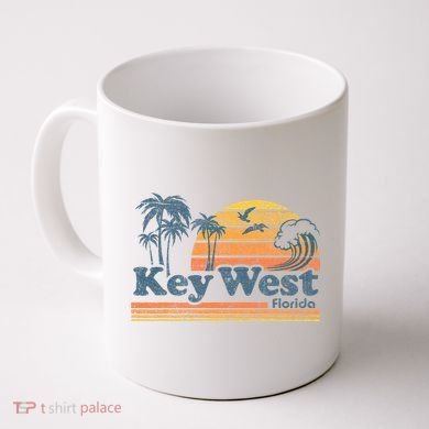 Key West Florida Beach Vintage Spring Break Vacation Coffee Mug
