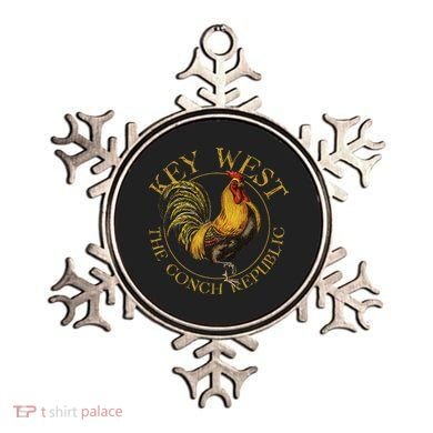 Key West Florida Vintage Rooster Design Souvenir Ornament