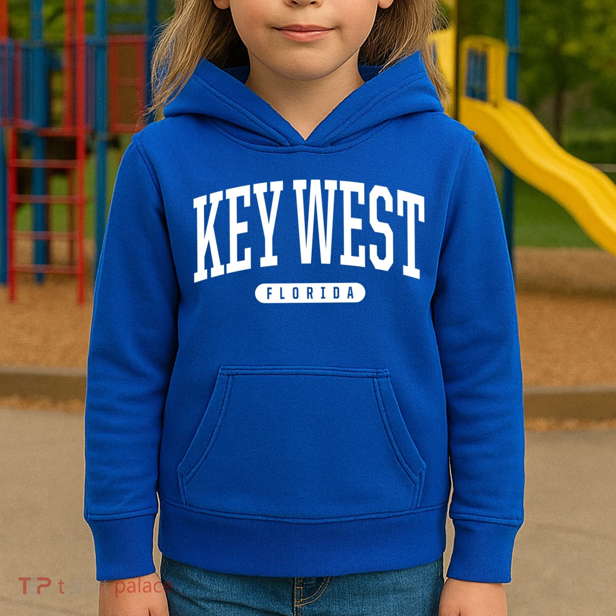Key West Gift Meaningful Gift College University Style Usa Kids Hoodie