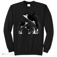 Killer Whale Gifts Shirt. Jumping Orca Killer Whales Killer Sweatshirt thumb 0
