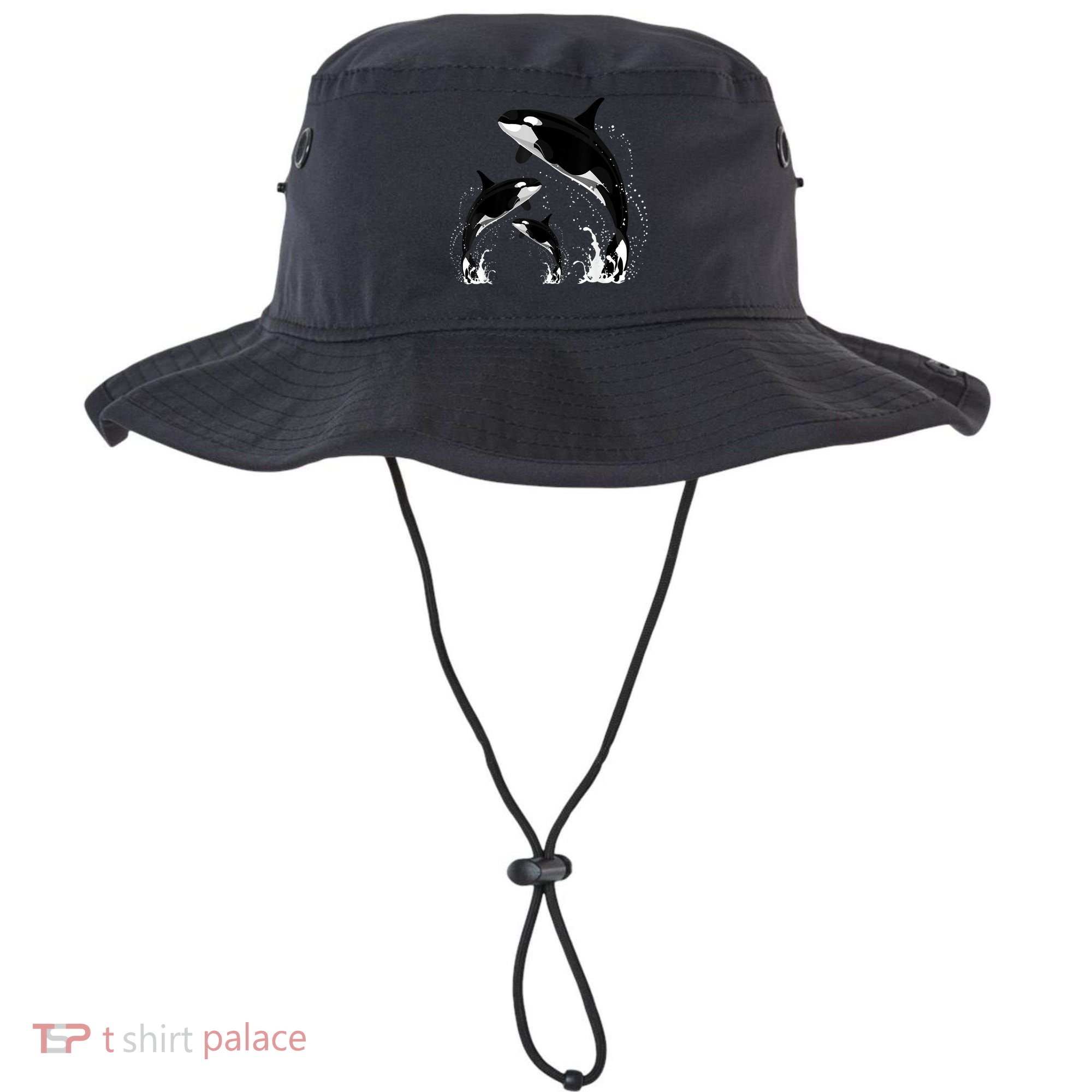 Killer Whale Gifts Shirt. Jumping Orca Killer Whales Killer Bucket Hat