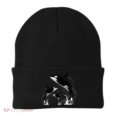Killer Whale Gifts Shirt. Jumping Orca Killer Whales Killer Beanie