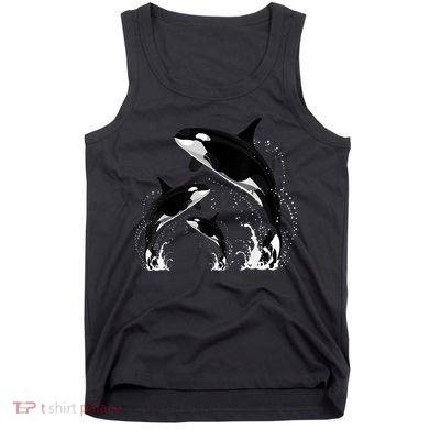 Killer Whale Gifts Shirt. Jumping Orca Killer Whales Killer Tank Top