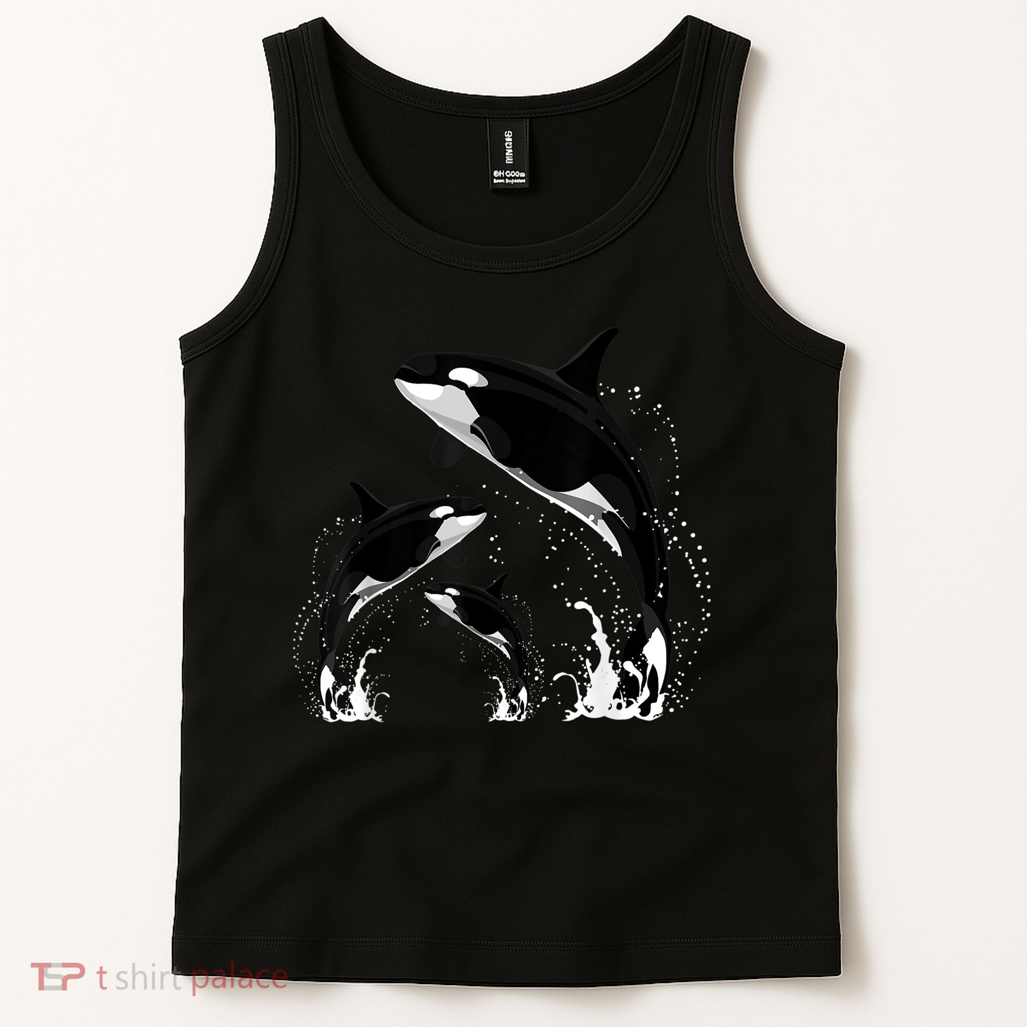 Killer Whale Gifts Shirt. Jumping Orca Killer Whales Killer Tank Top