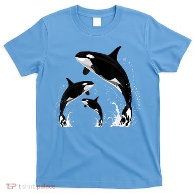 Killer Whale Gifts Shirt. Jumping Orca Killer Whales Killer T-Shirt