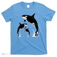Killer Whale Gifts Shirt. Jumping Orca Killer Whales Killer T-Shirt thumb 0