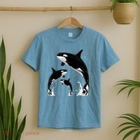 Killer Whale Gifts Shirt. Jumping Orca Killer Whales Killer T-Shirt thumb 2