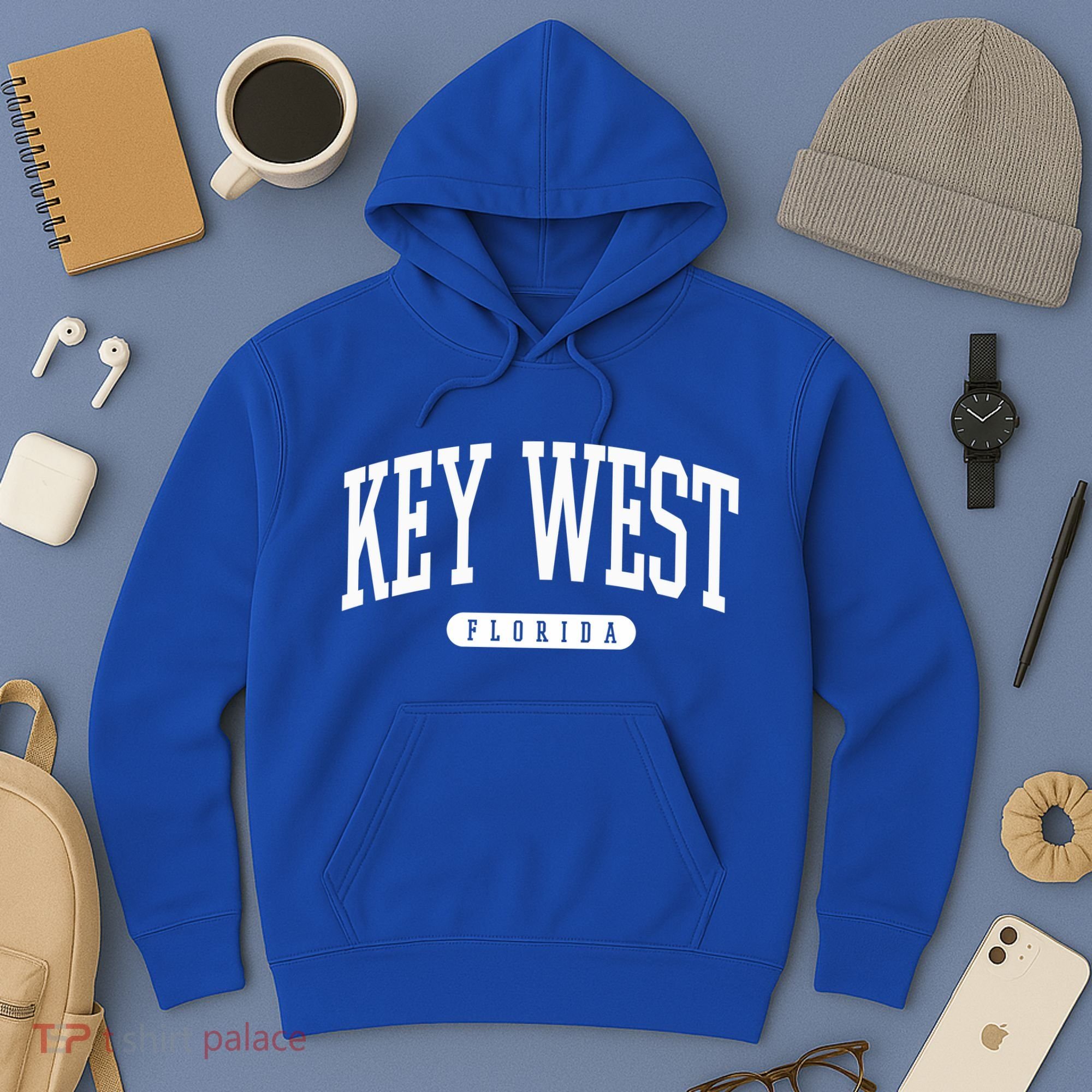 Key West Gift Meaningful Gift College University Style Usa Hoodie