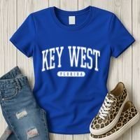 Key West Gift Meaningful Gift College University Style Usa Women's T-Shirt thumb 3