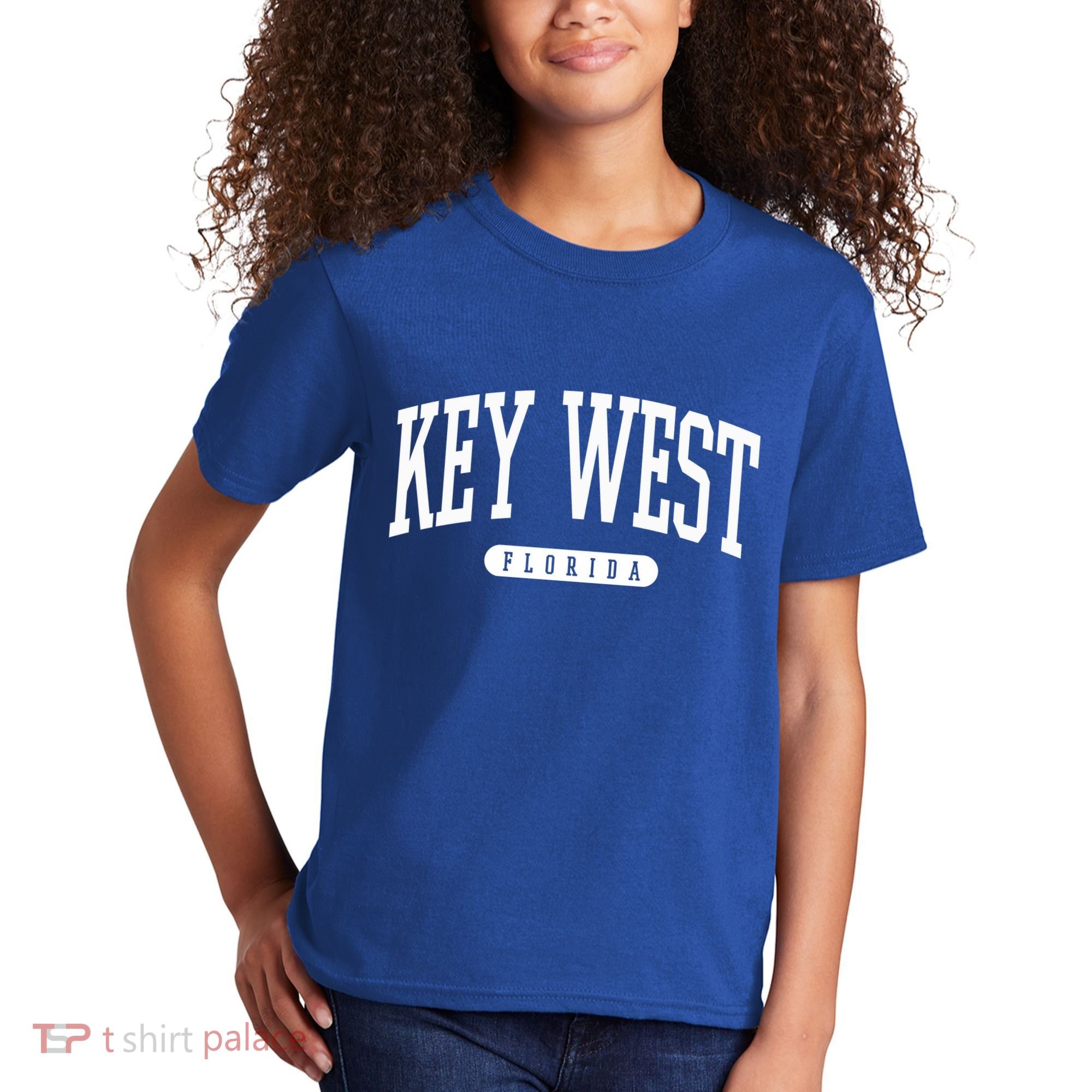 Key West Gift Meaningful Gift College University Style Usa Kids T-Shirt