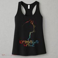 Kamala Walz Lettering Positive Funny Cat Lady Women's Tank Top thumb 3