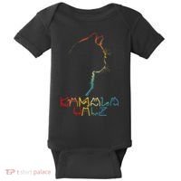 Kamala Walz Lettering Positive Funny Cat Lady Baby Bodysuit thumb 0
