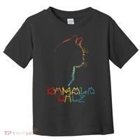 Kamala Walz Lettering Positive Funny Cat Lady Toddler T-Shirt thumb 0