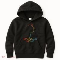 Kamala Walz Lettering Positive Funny Cat Lady Kids Hoodie thumb 0