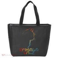 Kamala Walz Lettering Positive Funny Cat Lady Tote Bag thumb 0