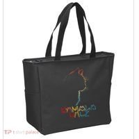 Kamala Walz Lettering Positive Funny Cat Lady Tote Bag thumb 2