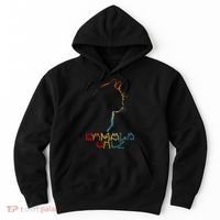 Kamala Walz Lettering Positive Funny Cat Lady Hoodie thumb 0