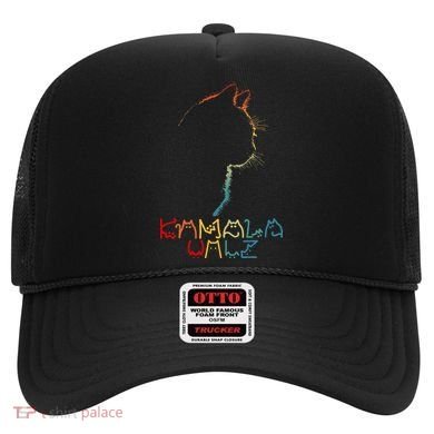 Kamala Walz Lettering Positive Funny Cat Lady Hat
