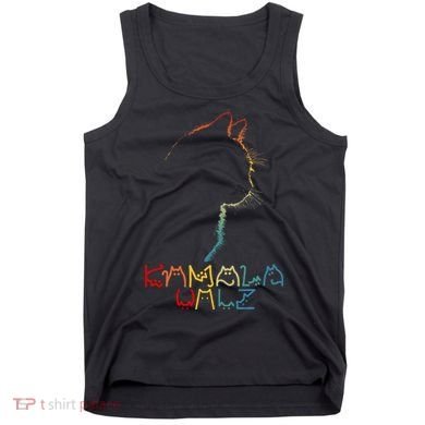 Kamala Walz Lettering Positive Funny Cat Lady Tank Top
