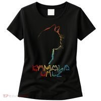 Kamala Walz Lettering Positive Funny Cat Lady Women's T-Shirt thumb 0