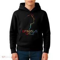 Kamala Walz Lettering Positive Funny Cat Lady Kids Hoodie thumb 4