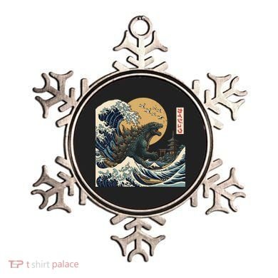 Kaiju Wave Monster Japanese Kawaki Ornament