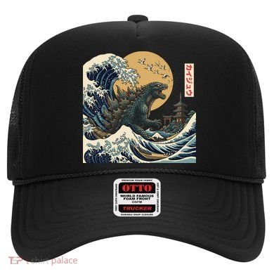 Kaiju Wave Monster Japanese Kawaki Hat
