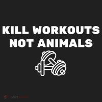 Kill Workouts Not Animals Vegan Muscle Beanie thumb 2