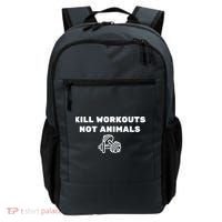 Kill Workouts Not Animals Vegan Muscle Backpack thumb 0