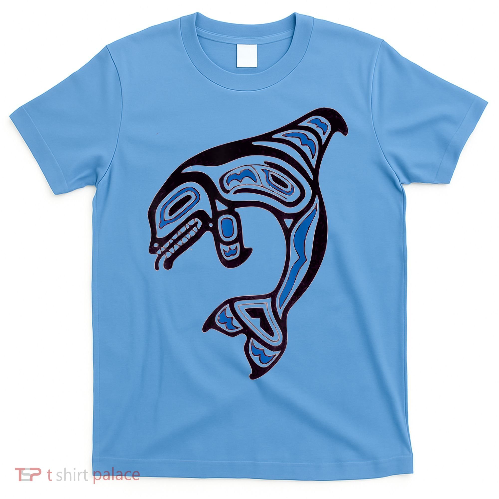 Killer Whale Orca Pacific NW Native American Indian T-Shirt