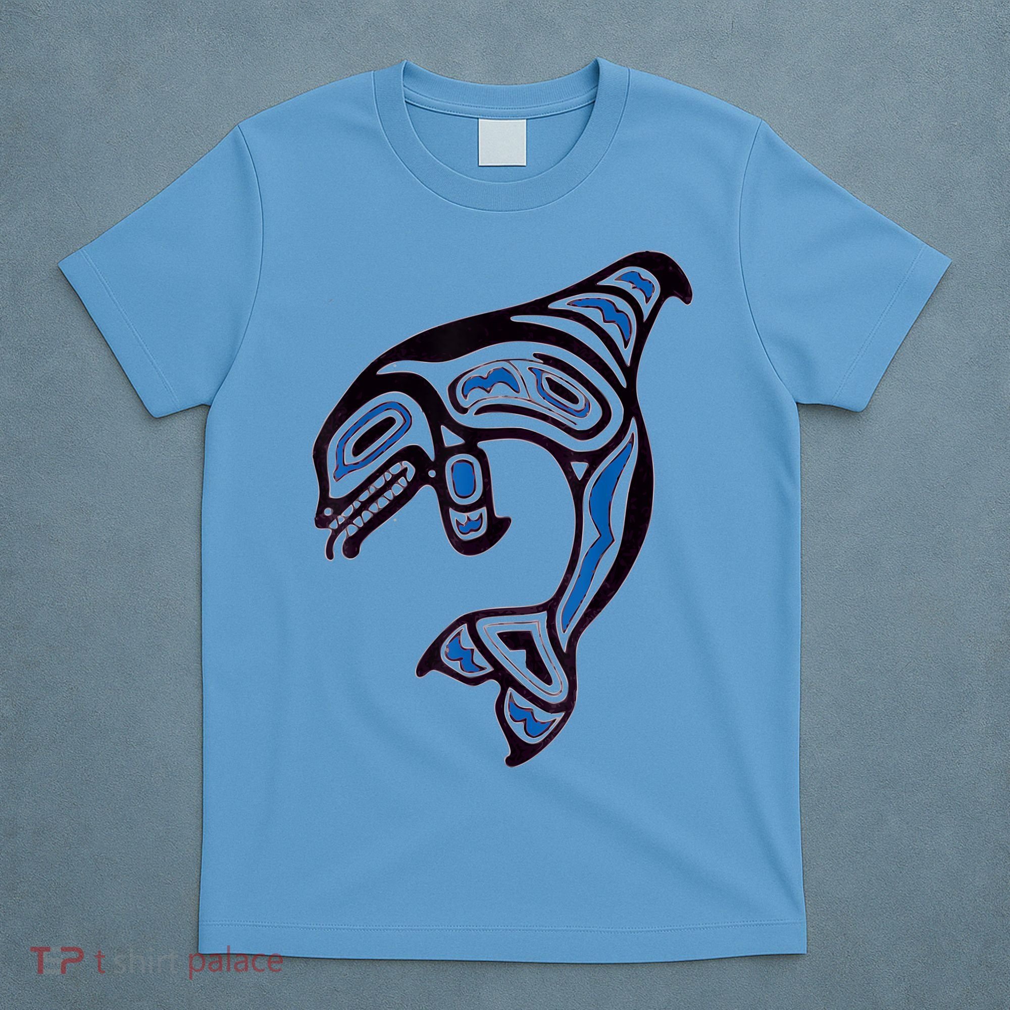 Killer Whale Orca Pacific NW Native American Indian T-Shirt