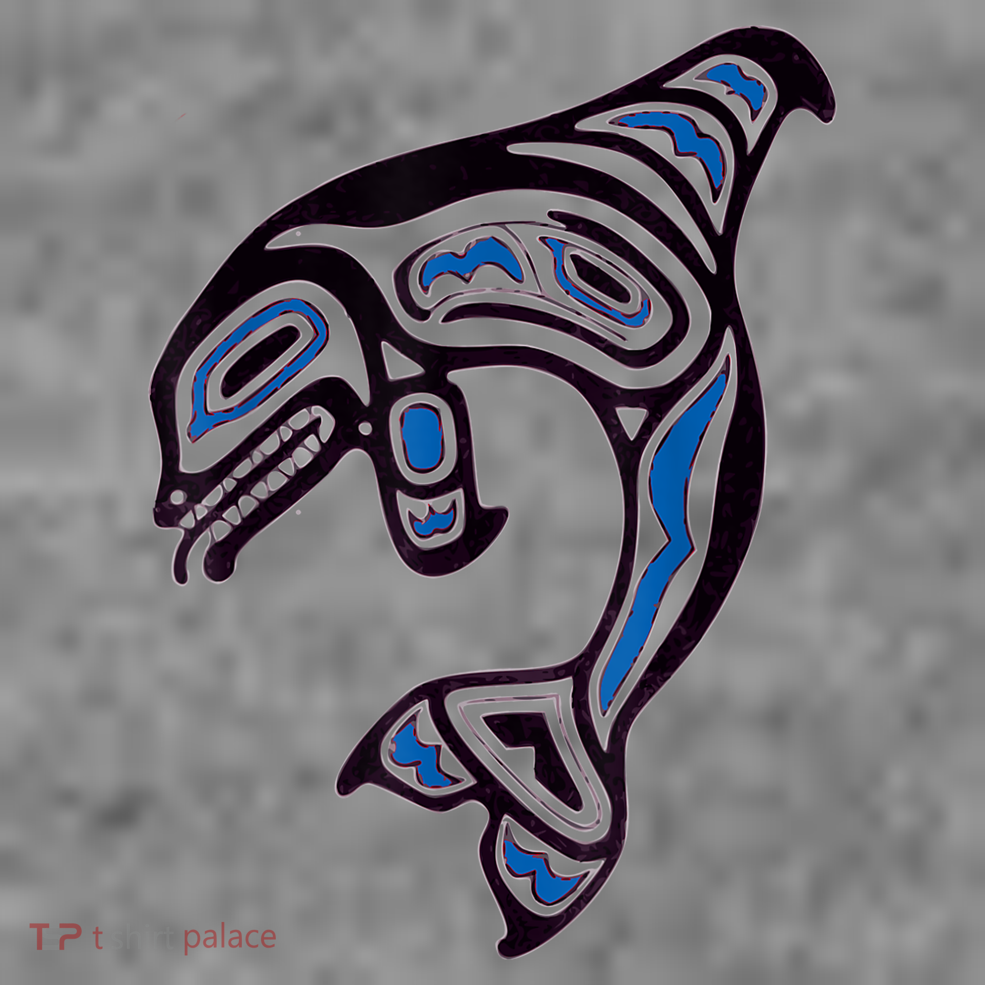 Killer Whale Orca Pacific NW Native American Indian Toddler Hoodie