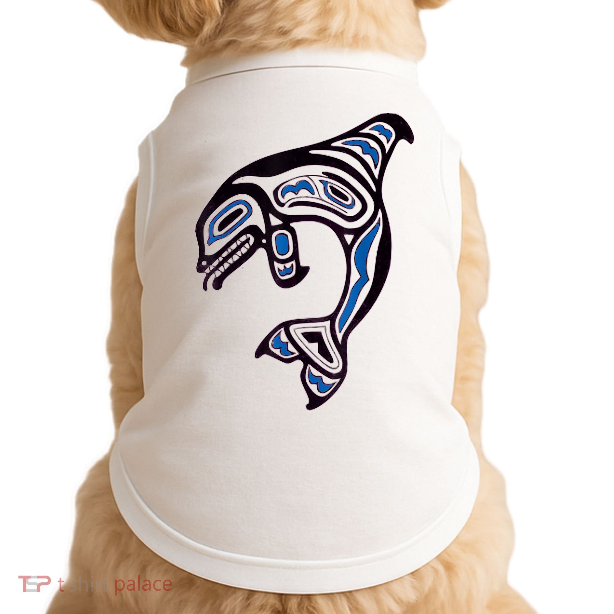 Killer Whale Orca Pacific NW Native American Indian Doggie Tank
